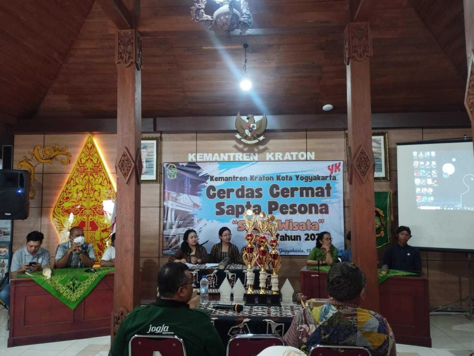 LOMBA CERDAS CERMAT SAPTA PESONA KEMANTREN KRATON KOTA YOGYAKARTA TAHUN 2024 DENGAN TEMA “SADAR WISATA”