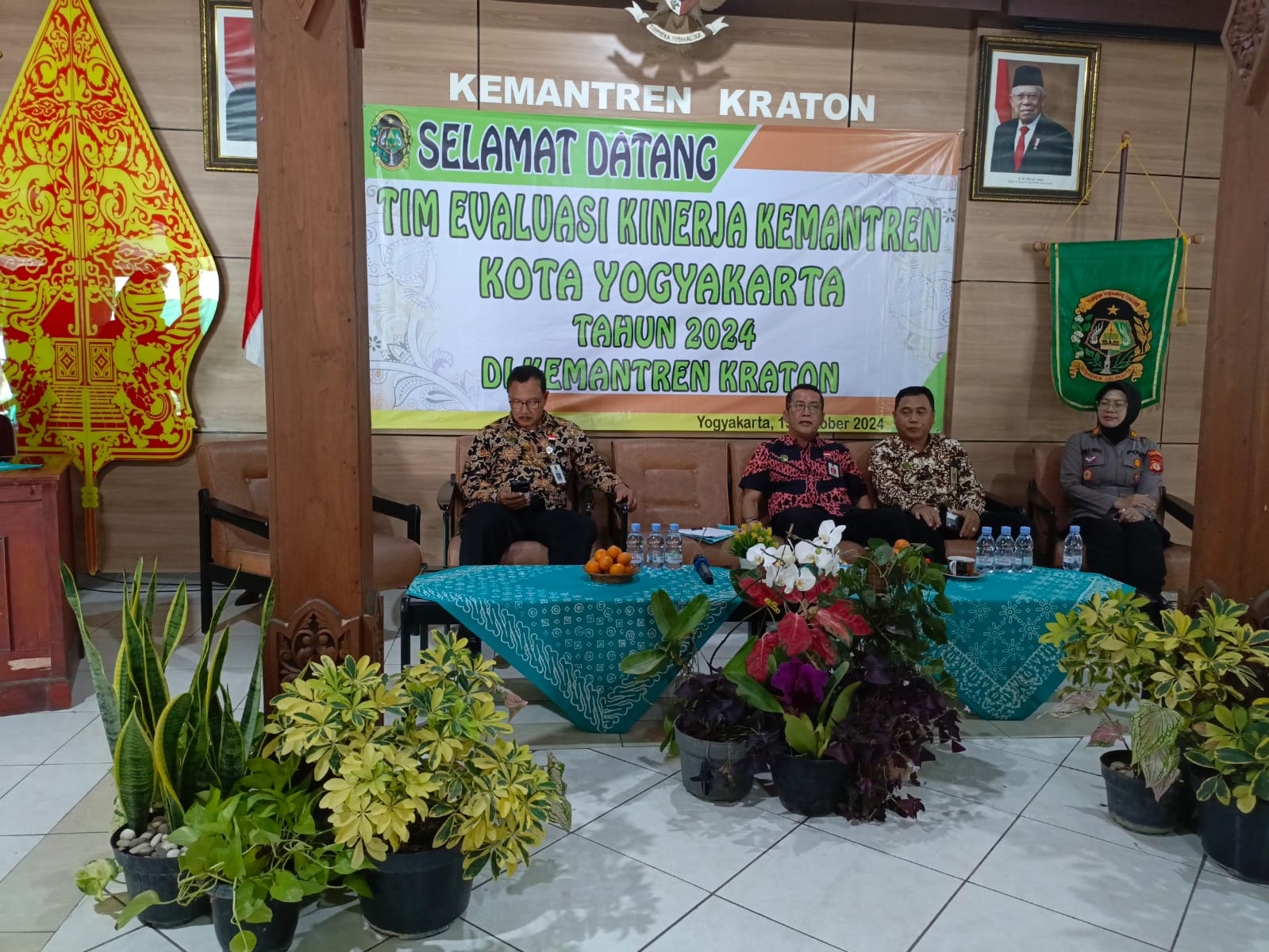 Evaluasi Kinerja Kemantren Kraton Kota Yogyakarta Tahun 2024  di Kemantren Kraton