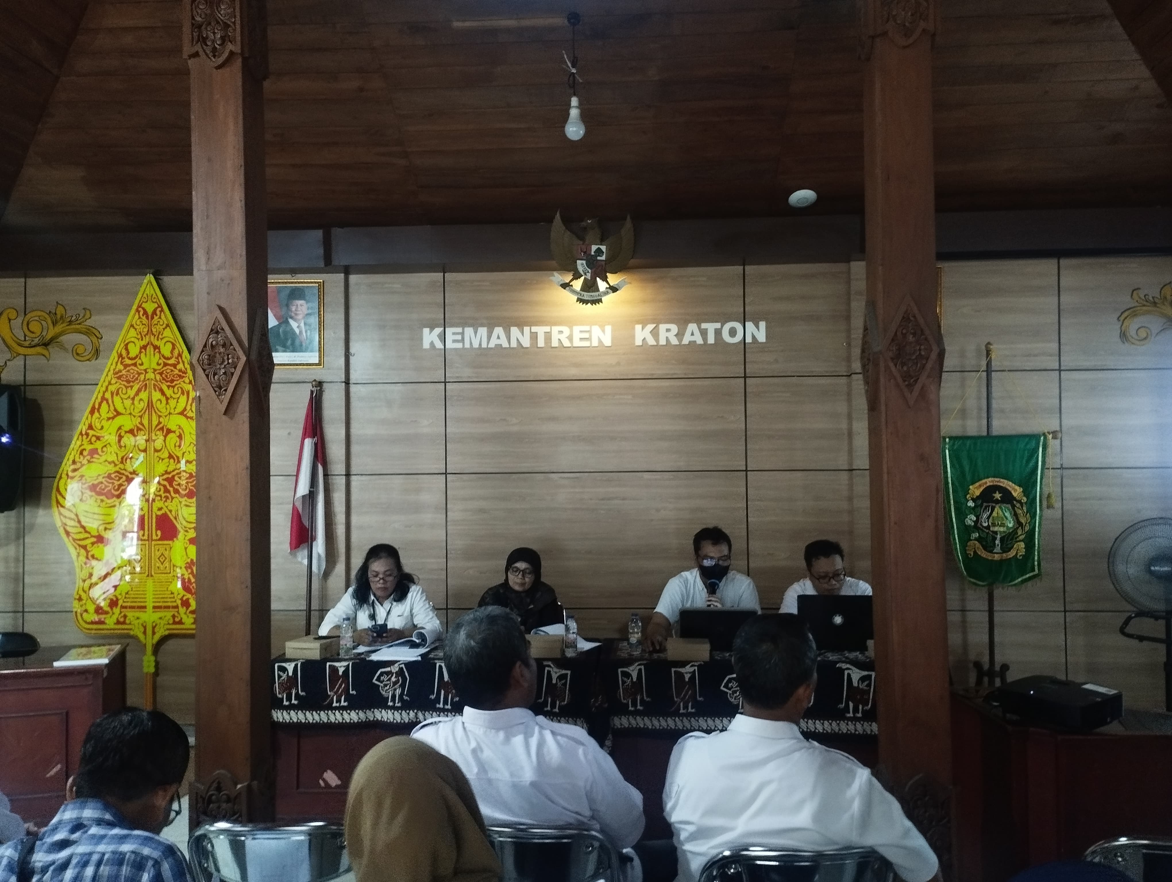 Rapat koordinasi Persiapan Musrenbang Tahun 2025 Kemantren Kraton